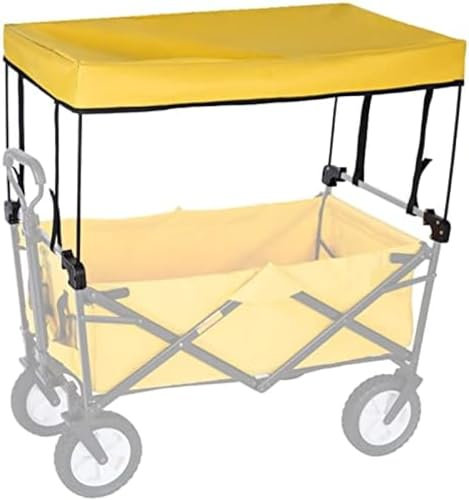 Bollerwagen-Markise, Bollerwagen-Dach, Faltbar, Für Den Außenbereich, Bollerwagen-Markise, Tragbares Trolley-Wagen-Zubehör – Markisenüberdachung,ICH,Pleasant63