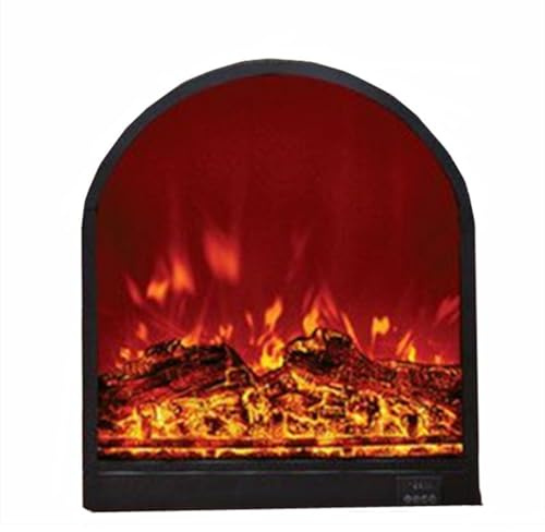 CHICKEN Freestanding Electric Fireplace Fireplace Core Wall-Mounted Stove Embedded Villa Bar Restaurant Barbecue Flame Electric Fireplace Simulation Charcoal Lamp Electronic Decorative Fireplace