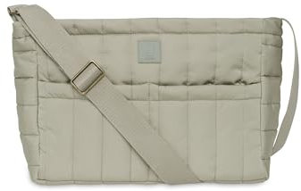 Jollein Kinderwagen Tasche - Olive Green - Für Kinderwagen und Buggy - Mom Bag - Babytasche Multifunktional - Olivgrün