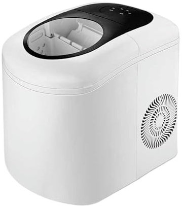 AFLEPCBRQ mdlian Ice Maker Home Milk Tea Shop Commercial Bar Round Outdoor Ice Maker Portable Mini Ice Cubes