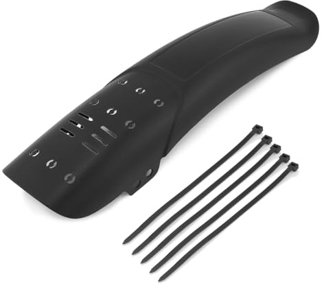 MidGard Fahrrad Schutzblech für Hinten oder Vorne E-Bike für 24-29 Zoll Fahrräder, MTB Mudguard mit 6 Kabelbinder