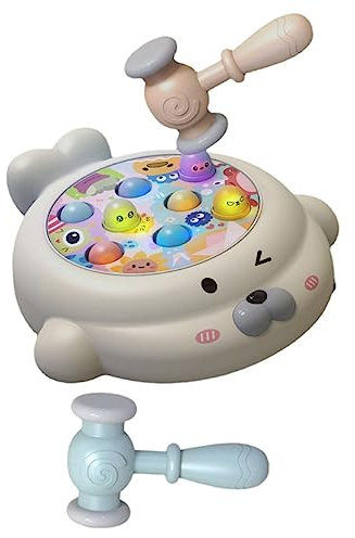 Milisten Jouet à Marteler pour Garçon Fille De Taupe Jouet Cognitif Interactif Apprentissage Précoce