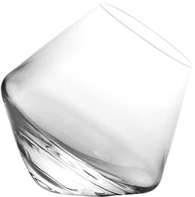 Alipis Bicchiere Da Whisky in Vetro Tazza Da Degustazione Semplice Capacità Base Stabile Per Whisky e Vino