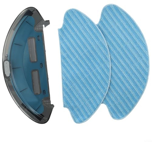 Ensemble de serpillière professionnel pour robot aspirateur 19601, ensemble d'accessoires de nettoyage avec 2 serpillères de rechange, entretien complet du sol