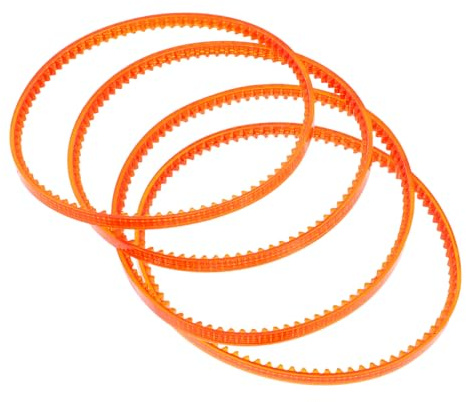 ERINGOGO 4pcs Cotton Candy DIY Machine Belts Replacement Plastic Belts for Commercial Cotton Candy Maker Sugar Dispenser Accessories Spare Parts