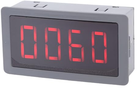 Eujgoov Générateur de Signaux, 0-10V 0-20mA 4-20mA Simulatrice de Tension de Courant Réglable avec Affichage à 4 Chiffres pour les Tests de Capteur de Débogage du Panneau PLC