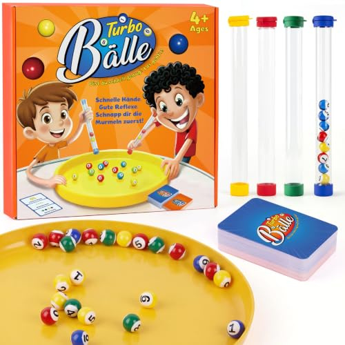 Kinderspiele, Lernspiele für Kinder ab 4 Jahren | das blitzschnelle Actionspiel mit Lerneffekt in verschiedenen Spielvarianten