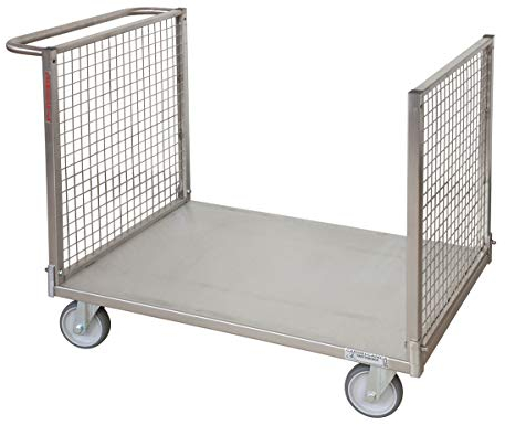 Carmmechanische ART058INOXFR Klavier mit zwei Spulen aus Edelstahl und 2 Rollen mit Bremse
