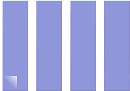 SGTKJSJS M.2 Thermal Pad, 70x20x1mm for M.2 2280 SSD NVMe Heatsinks (4PCS Pack)