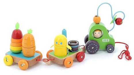 Vilac Trattore Multiattività Giorno di Raccolta, 2411, Multicolore