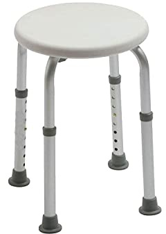 Shoze Shower Stool Adjustable Shower Chair Height Disability Bathroom Seat
