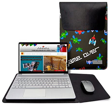 ANVAL Funda para ASUS CHROMEBOOK Flip CR1-11,6- Ordenador portátil, Funda Protectora, Laptop, Notebook - Compatible 11,6 Pulgadas