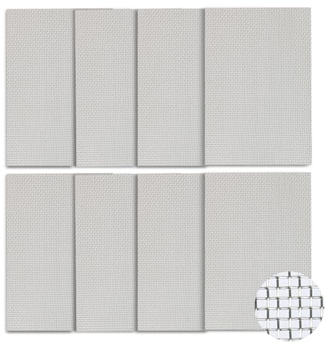 BSITSSS 8 PCS Malla Metálica, Rejilla 21 x 15cm, Malla de Alambre Malla Tejido, Malla Metalica Fina, Malla Mosquitera Metalica para Prevenir Ratones Insectos y Serpientes