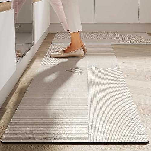 Tapis De Cuisine Lignes Tapis Cuisine Devant Evier Long Antidérapant Et Lavable Ensemble Universel Salon Couloir Douche Entree Porte
