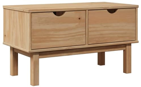 vidaXL Flurbank OTTA 80x40x45 cm Massivholz Kiefer