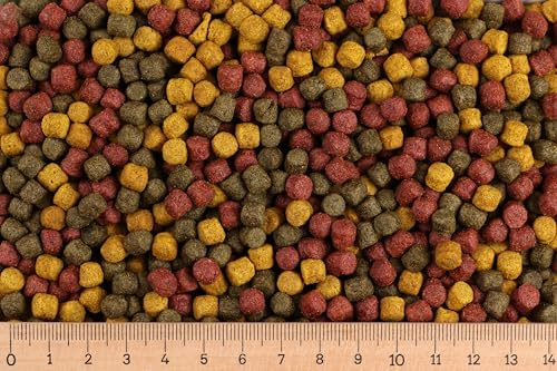 3,50 €/kg - 15 kg Premium Koifutter Allround Mix 6 mm | schwimmendes Pellet - ab einer Wassertemperatur von 10° C