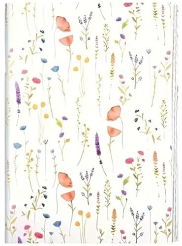 Blumen-Geschenkpapier, Geschenkpapierrolle, Elegantes Blumen-Geschenkpapier Für Muttertag, Hochzeit, Geburtstag, Babyparty