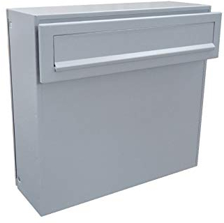 LETTERBOX24.de A-050 - Buzón para Valla (RAL 7040), Color Gris