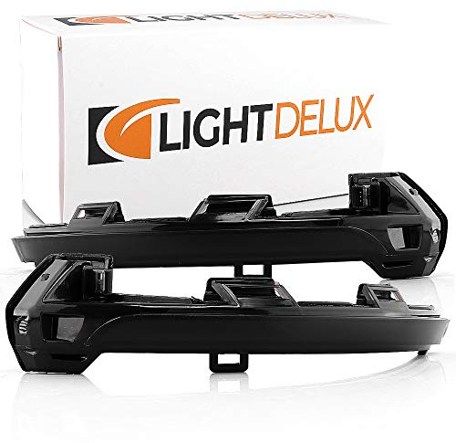 LIGHTDELUX Ersatz für LED Spiegelblinker Blinkleuchte Dynamisch Links Rechts Laufblinker mit Zulassung V-170640