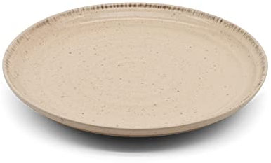 Ekau Essential 21cm Salad Plate - Ivory,Off-white