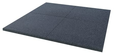 LANDGRID 1m² Premium Schwarz Stallmatten Gummimatte Gummimatten Stallmatte 100x50x3,5 cm