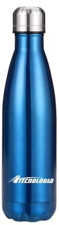 Atecnologia Borraccia Termica, Thermos acciaio Inox a lunga tenuta 500ml 750ml,Thermos Senza BPA, per Scuola, Ufficio e attività all'aperto bottiglia(750ml, Blu)