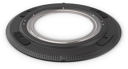 Solo Stove Lazy Susan Turntable for Pi Pizzaoven, Lazy PiZolo | Lazy Susan Hardware, 360° Rotation for Your Pi Pizza Oven Wood only, Steel/Rubber/Aluminum, Diameter: 52 cm