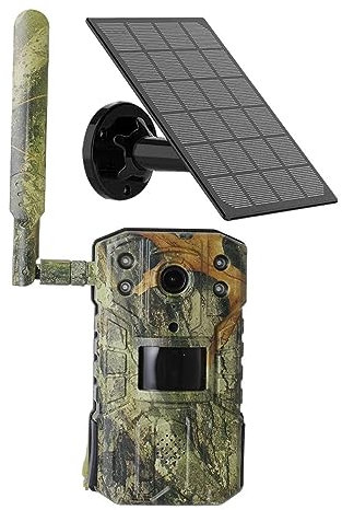 MZZYG Caméra animalière Caméra Solaire de Faune de caméra de traînée de Chasse avec la caméra extérieure de traînée de Vision Nocturne