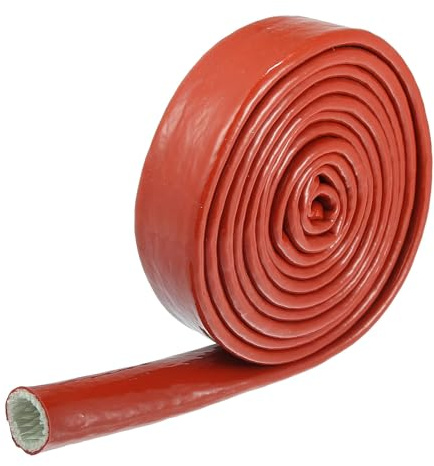 LXRHLIKG Glasfaser Rohrisolierung, Feuerfeste Isolierung Heizungsrohre für Wasserrohrisolierung für Schlauchleitungen, Elektrische Leitungen(40mm/1.6in)