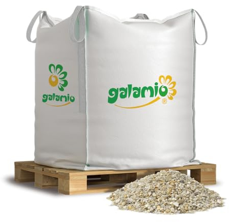 Fallschutzkies Fallschutz Buntkies Zierkies Edelkies Gartenkies Quarzkies Dekosteine Ziersteine Kieselsteine Flusskiesel Steine Kies Bunt 2-4mm 500kg BigBag / 1 Palette