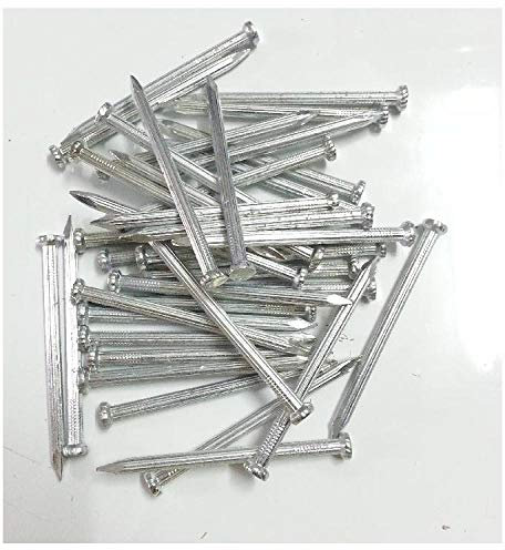 ERVDKXCOI Clavos de Cemento,Clavos de Pared Tachuelas Clavos Clavos de Acero pequeños, Clavos de Hierro Largos(1 Inch 25mm Long)
