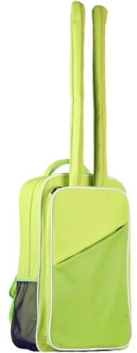 EIGEETO Fencing Storage Bag for Epee Saber and Foil Equipment - Portable Hema Sword Bag Backpack for Fencing Sword Suit and Mask (Lime Green)
