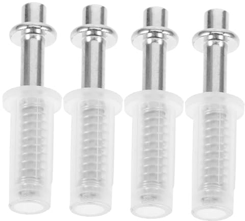 jojofuny Kit Quincaillerie pour Portes Pliantes 4 Pièces Pivots Supérieurs de Porte Métal Robuste Polyvalent Coulissantes Usage Domestique et Bureau