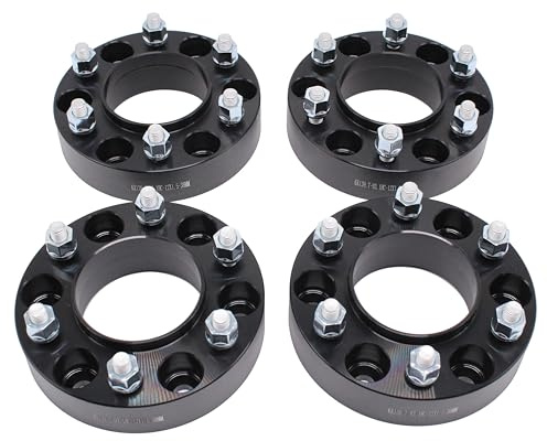 4Pcs Wheels Spacer Kit Wheel Spacers &Bolts 6x139.7 38mm Center Hole 93.1 Alloy Hub Fits for Ford Ranger All Models