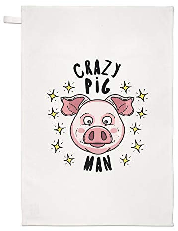 Verrückte Dose Mann Stars Geschirrtuch Spüllappen