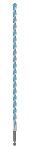 EXPERT HEX-9 Multi Construction Drill Bit 12x350x400mm | para Hormigón, Baldosas de cerámica blanda, Ø 12,00 mm, Professional Accesorios Taladro