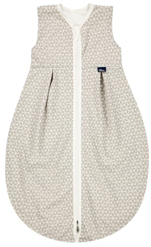 Alvi Schlafsack Baby Mäxchen light I leichter Babyschlafsack ärmellos I Sommerschlafsack Baby, Jungen und Mädchen I 100% Baumwolle I Schlafsack Kinder atmungsaktiv und waschbar I TOG 0,5