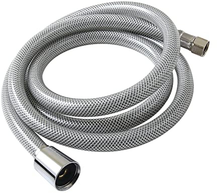 Kingston Brass KBSH601 60-Inch Kitchen Side Sprayer Hose, Gray/Polished Chrome