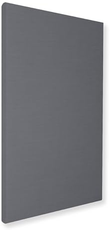SILENT4® Ljudisolerande vägg, 114 x 72 x 5 cm, akustisk bild, akustiska paneler av akustisk, kardborrestängning och skruvmontering, mätbar förbättrad akustik tack vare akustiska plattor med tygskydd,