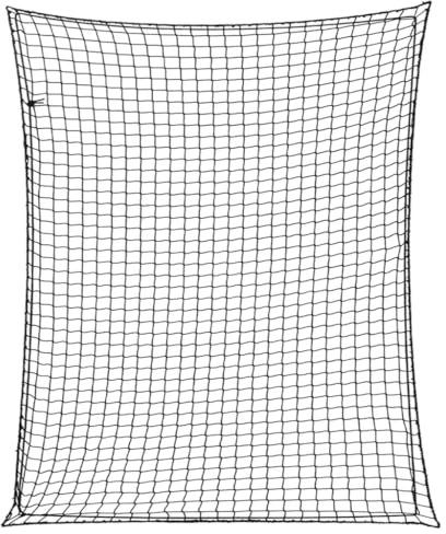 vidaXL Rete per Rimorchio con Corda Elastica Nero 3x2,5 m in PP