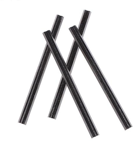 MNUPL 10 Uds. Cuchillas cepilladoras de carburo for Cortar Maderas duras Blandas Tablero de Madera contrachapada for Piezas de maquinaria de carpintería 82mm 82x5,5x1,2mm