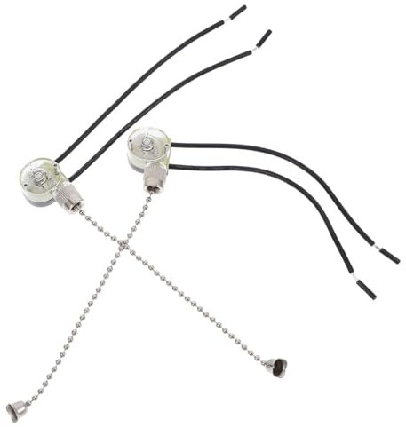 jojofuny 2stücke Deckenventilator Zugkette Dekorative Hängeleuchte Zugkette Für Deckenlichter Praktische Verlängerung Für Beleuchtung Stilvolles Design Für Ihr Zuhause