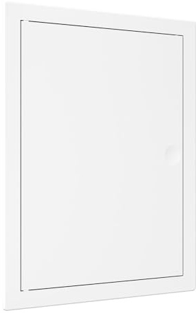 Panel de Acceso de Plástico ABS - Resistente y Duradero - Tapa de Inspección Resistente a UV, con Bisagras Ocultas - Instalación Fácil para Pared, Techo y Tablaroca. (150 x 200 mm)