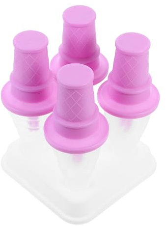 FUNOMOCYA Stampi Per Ghiaccioli Riutilizzabili in Silicone Stampi Per Ghiaccioli Da Te Vassoio Per Coni Gelato Per Ragazzo Ragazza Per Cubetti Ghiaccio