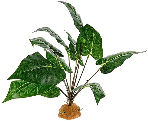 TOYANDONA Plante Décorative Vivid Reptile pour Terrarium Fausse Plante avec Base Stabile pour Reptiles Et Amphibiens Idéale pour Aquariums Et Décoration Habitat