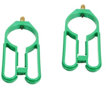 POPETPOP 2 Piezas Abrebotellas para Refrigerante de Coche Diseño Ergonómico Seguro Apertura sin Fugas Herramienta Resistente para Aire Acondicionado Automotriz Color Verde