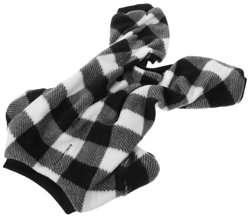 Kisangel Warme Hundeweste aus Polarfleece für Winter Robust und Reißfest als Winterkleidung für Haustiere Bequeme Kleidung für Hunde Winddicht und Komfortabel