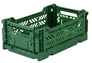 AYKASA Faltbox Klappbox GREEN grün mini - 27x17x11cm