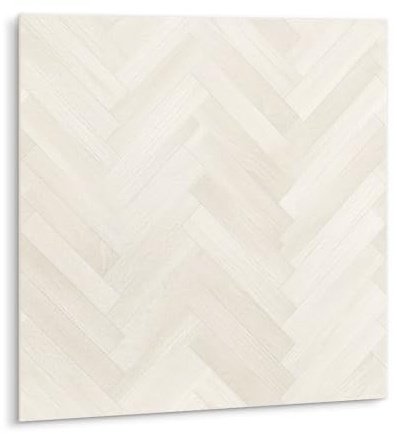 Tulup Selbstklebend Badezimmer Fliesen Fliesenaufkleber Wasserdicht PVC für die Küche 9x30x30cm Wandfliesen - Zartes, helles Parkett