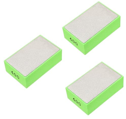 DOITOOL 3 Uds Almohadilla De Pulido A Mano Almohadillas Para Lijar Hormigón Almohadillas De Lijado De Diamante Papel De Lija De Diamante Almohadillas De Herramientas De Mano Para Lijar